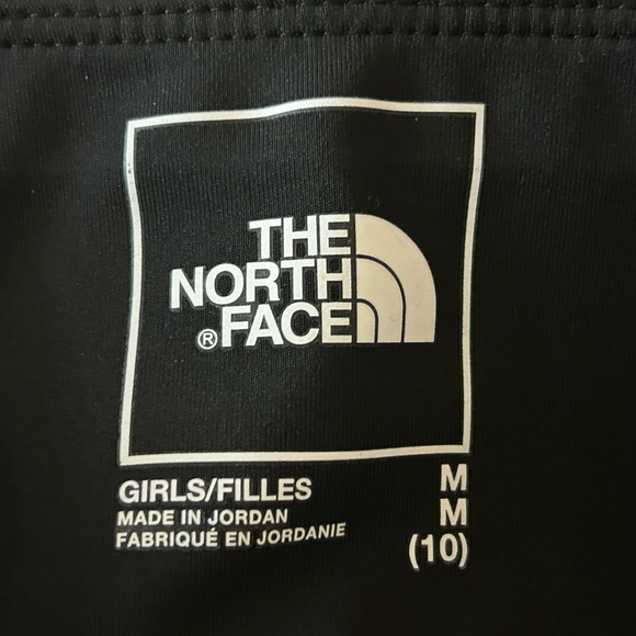 The North Face Girls "Never Stop" Tights Black Flashdry Leggings Yoga Sz M (10) - Picture 6 of 9